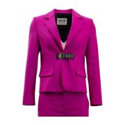 Moschino Sofistikerad Fuchsia Jacka Purple, Dam