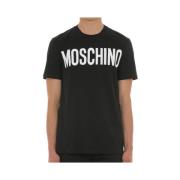 Moschino Logo T-shirt Black, Herr