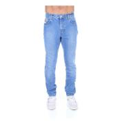 Moschino Pre Logo Denim Jeans Blue, Herr