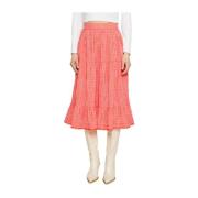 NAF NAF Midi Skirts Pink, Dam