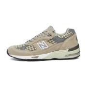 New Balance Beige Harris Tweed Evolution Sneaker Beige, Herr