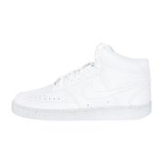 Nike Vita Court Vision Mid Sneakers White, Herr