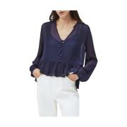 Pepe Jeans Blus arvana_pl303947 Blue, Dam