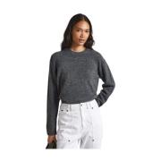 Pepe Jeans Round-neck Knitwear Gray, Dam