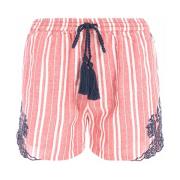 Pepe Jeans Korta shorts Red, Dam