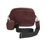 Pepe Jeans Cross Body Bags Brown, Dam