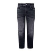 Pepe Jeans Mörk Tvätt Straight Jeans Gray, Herr