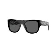 Persol Sunglasses Black, Herr