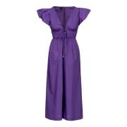 Pinko Midi Dresses Purple, Dam