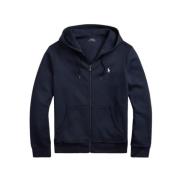 Polo Ralph Lauren Zip-up Hooded Gilet Blue, Herr