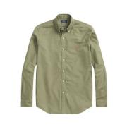 Polo Ralph Lauren Slim Oxford Skjorta Green, Herr