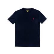 Ralph Lauren Stilfull Uppgradering T-Shirt för Män Blue, Herr