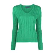Ralph Lauren Stiliga Sweaters för Män och Kvinnor Green, Dam