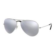 Ray-Ban Reflected Polarized Flyers Gray, Herr