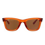 Ray-Ban Wayfarer Reverse Solglasögon Orange, Herr