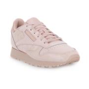 Reebok Klassiska Lthr Dam Sneakers Beige, Dam