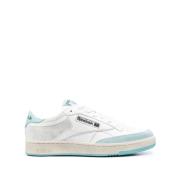 Reebok Klarblå Club C 85 Low-Top Sneakers Blue, Herr