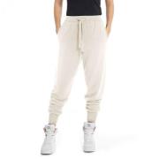 Replay Regular Fit Stickade Byxor White, Dam