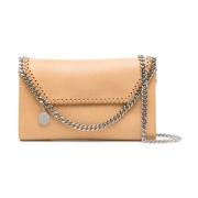 Stella McCartney Beige Signature Kedjebag Beige, Dam