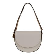 Stella McCartney Bicolor Alter Mat Axelväska Beige, Dam