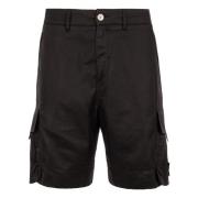 Stone Island Linne Bermuda Black, Herr