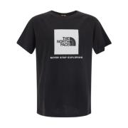 The North Face Logotyptryckt-t-shirt Black, Herr