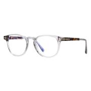 Tom Ford Elegant fyrkantig designglasögon Tf5891 White, Unisex