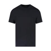 Tom Ford Svart Bas T-shirt för Män Black, Herr