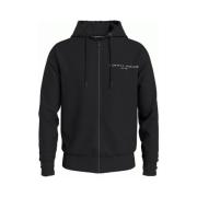 Tommy Hilfiger Sweatshirt med dragkedja Black, Herr