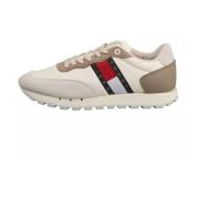 Tommy Hilfiger Löparskor i läder Beige, Herr