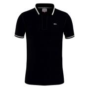 Tommy Hilfiger Svart Tippad Stretch Polo Skjorta Black, Herr