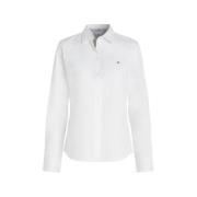 Tommy Hilfiger Denim Shirts White, Dam