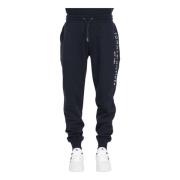 Tommy Hilfiger Herr Elastiska Joggers med Broderad Logotyp Blue, Herr