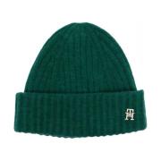 Tommy Hilfiger Fluffig mössa Green, Dam