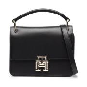 Tommy Hilfiger Push Locrossover Black, Dam