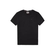 Tommy Hilfiger Kärna stretch smal t-Skjorta Black, Herr