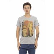 Trussardi T-Shirts Gray, Herr