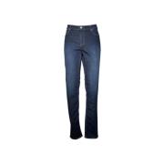 Trussardi Straight Jeans Blue, Herr