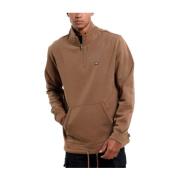 Vans Sweatshirt med dragkedja krage Brown, Herr