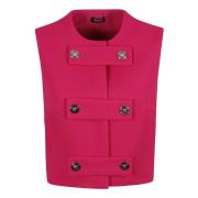 Versace Cavalry Twill Blus Pink, Dam