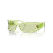 Versace Wpap-Around 0Ve4446 Solglasögon /Transparent grön Green, Unise...