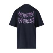 Versace T-shirts Black, Dam