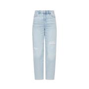 Armani Exchange Klassiska Denim Jeans Blue, Dam