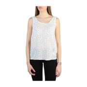 Armani Jeans Top utan ärmar White, Dam