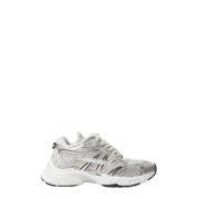 ASH Race05 Silver Läder Sneakers Gray, Dam