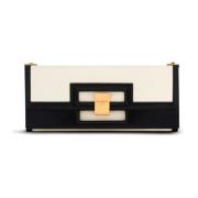 Balmain 1945 Heritage Oversized Clutch White, Dam