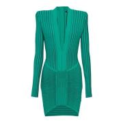 Balmain Short Dresses Green, Dam