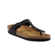 Birkenstock Stiliga Cuoio Flip Flops Black, Unisex