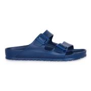 Birkenstock Marinbl? EVA Sliders för Män Blue, Herr