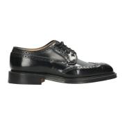 Church's Läderskor med snörning och full brogue Black, Herr